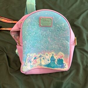 Loungefly pastel villains backpack purse
